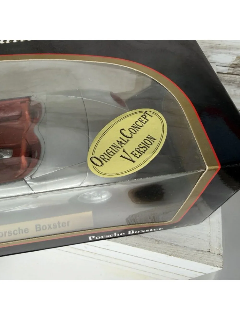 Maisto Silver Porsche Boxer 1:18 Original Concept Version New In Original Box